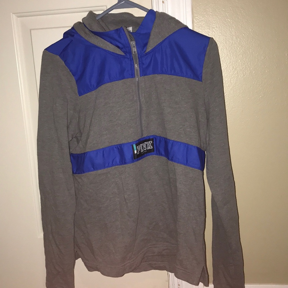 Victoria’s Secret PINK 3/4 zip hoodie.